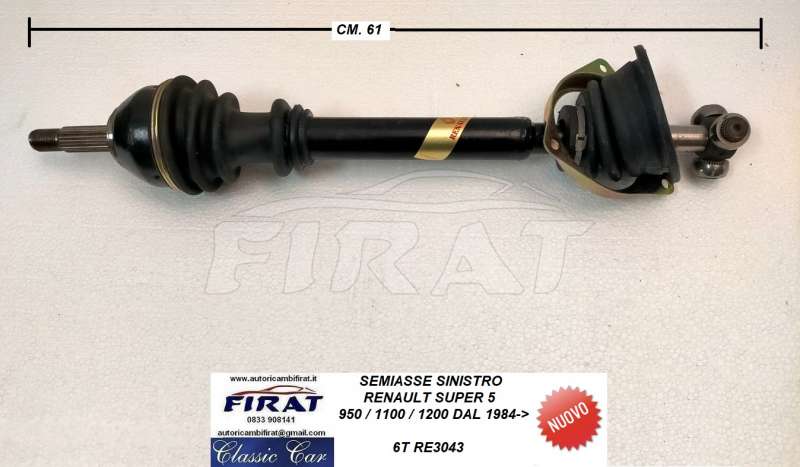 SEMIASSE RENAULT SUPER 5 SX NUOVO (RE3043)